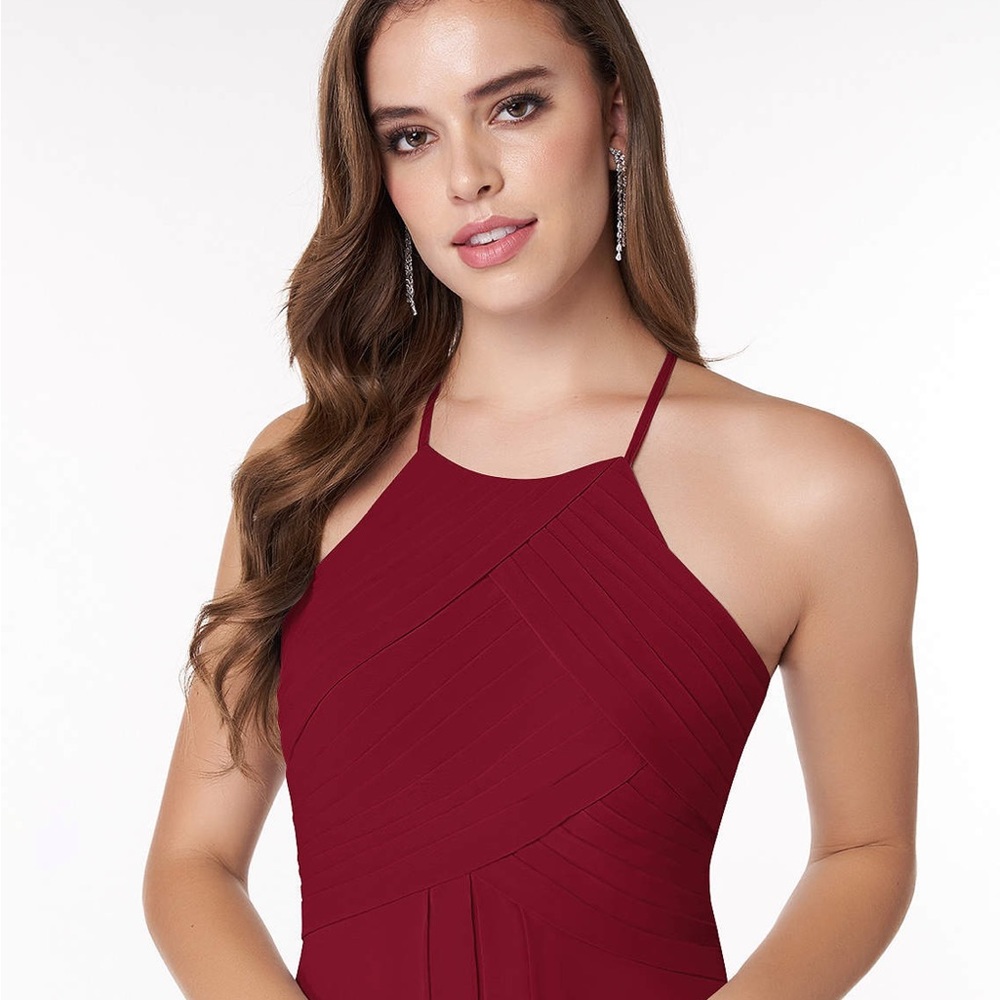 AZAZIE Ginger Dress in Burgundy